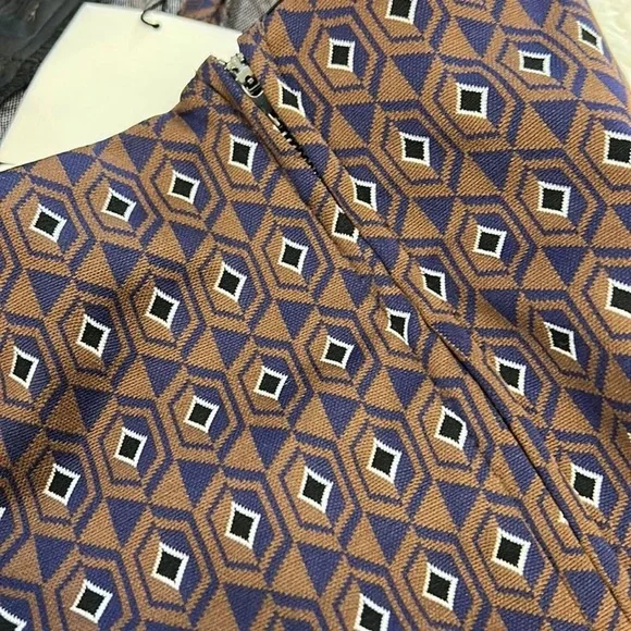 Zara flared Patterned Pants - Picture 6 of 15